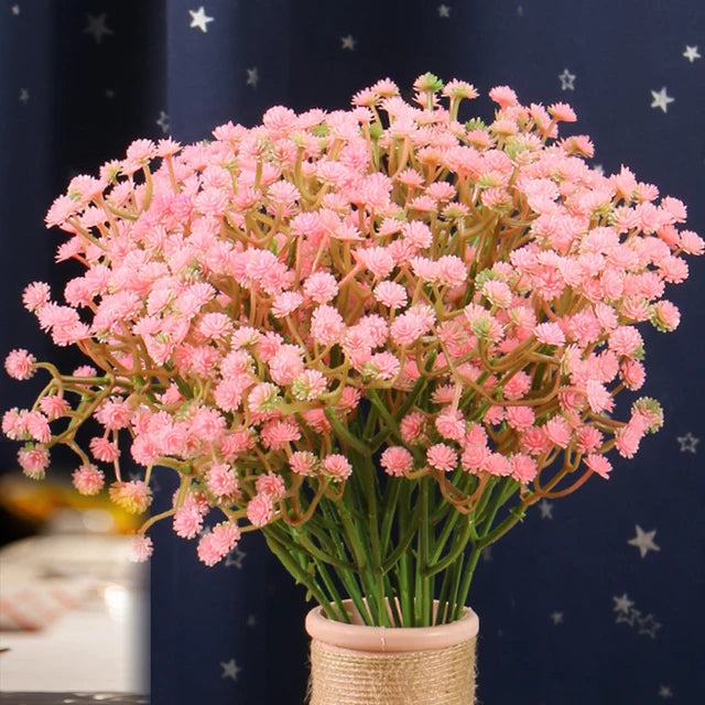 Artificial Babies Breath Flowers for Wedding and Home Decoration