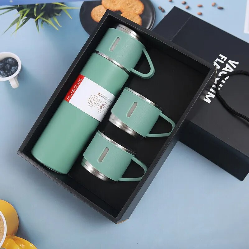Premium Business Gift Set - Insulated Mug, Stainless Steel Gift Box - Google Merchant Title