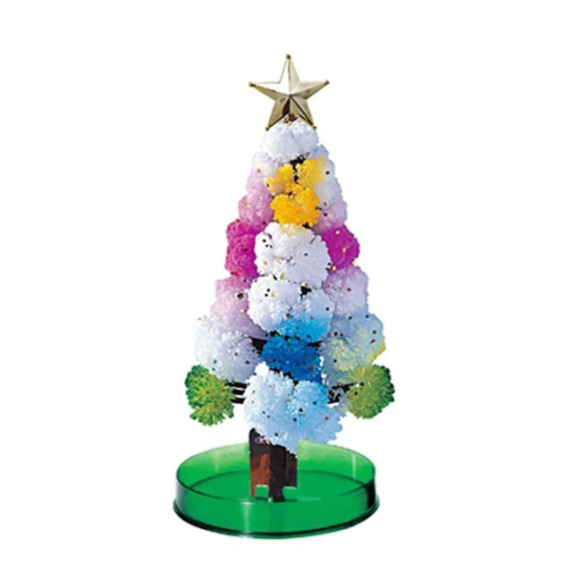 Magic Growing Christmas Tree DIY Toy for Home Party Decor Props - 14cm