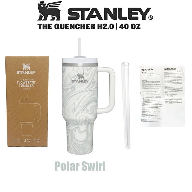 Stanley Adventure Quencher H2.0 Tumbler With Handle Stainless Steel Vacuum Insulated Car Mug