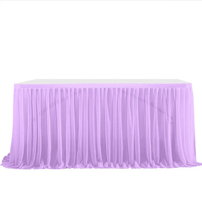 Pleated Table Skirt for Party and Events