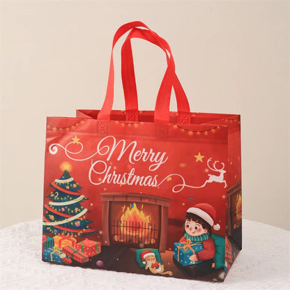Christmas Gift Bag Santa Claus Snowman Candy Gift Packaging Bag