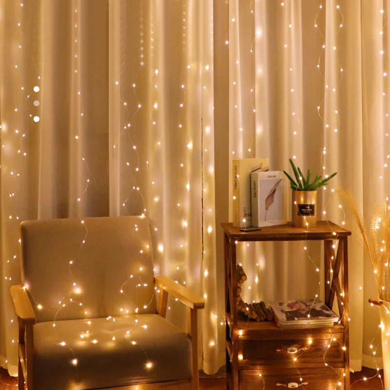 LED Fairy Light Strings for Christmas Ornaments and Home Decor