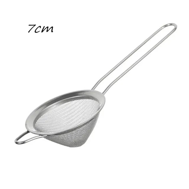 Stainless Steel Cocktail/Tea Strainer with Fine Mesh - Practical Bar Tool