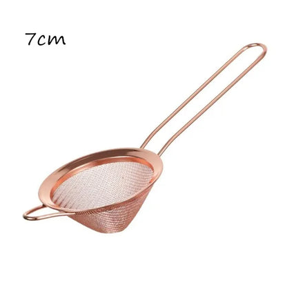 Stainless Steel Cocktail/Tea Strainer with Fine Mesh - Practical Bar Tool