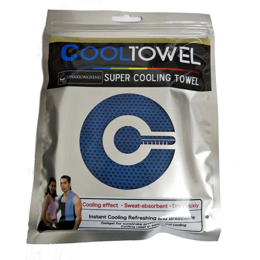 Ice Cold Instant Cooling Towel for Running, Jogging, Gym & Outdoor Sports
