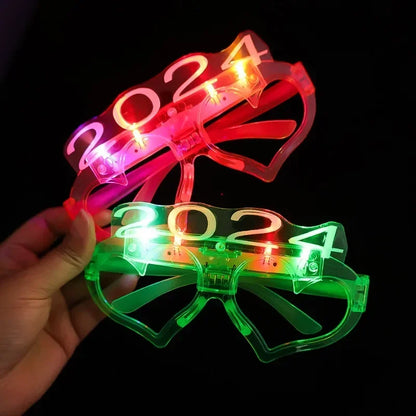 Flashing LED Glasses for Parties and Events - Adult and Kids Gifts for 2024