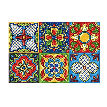 Mexican Fiesta Table Mats for Home Kitchen Decor