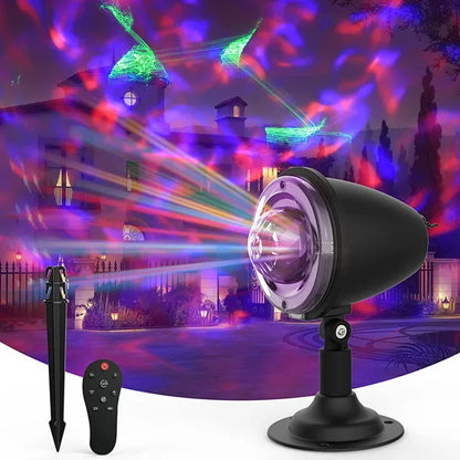 Outdoor Laser Projector Light for Christmas Party Garden Holiday Landscape Lighting