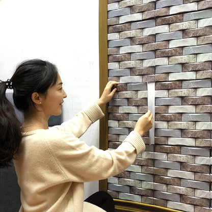 Self Adhesive Tile Wall Sticker PVC Home Decor Waterproof Wallpaper