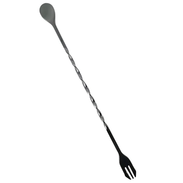 Stainless Steel Cocktail Muddler Spoon Strainer Ice Stick Bar Tools