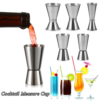 Stainless Steel Measuring Cups for Bar Party Wine Cocktail Shaker