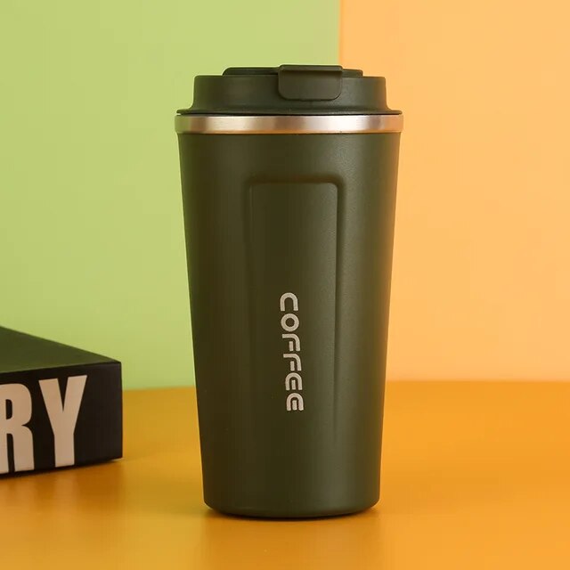 Stainless Steel Thermal Mug - Insulated Tumbler for Coffee - 12oz-18oz Thermo Bottles - Copo Termico Caneca Termica Tasse Café Termo.