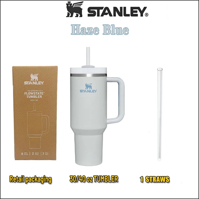 Stanley Quencher H2.0 30/40oz Stainless Steel Vacuum Insulated Tumbler with Lid Straw