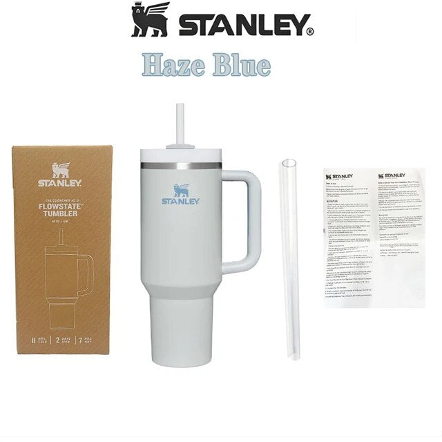 Stanley Quencher H2.0 Stainless Steel Vacuum Insulated Tumbler with Lid and Straw 30oz/40oz