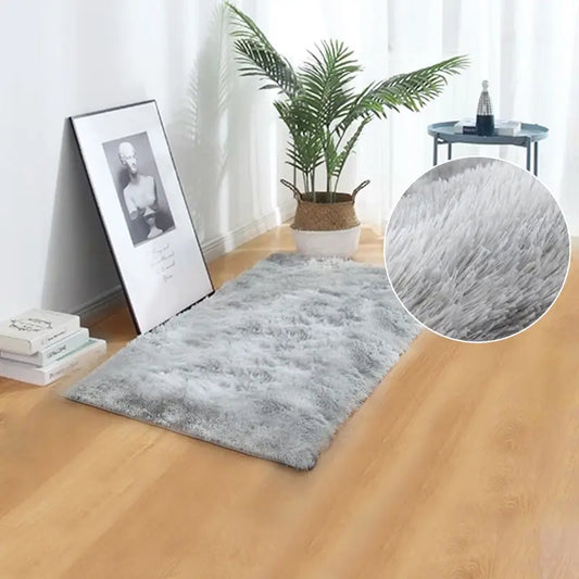 Thick Soft Velvet Mat for Living Room Plush Rug
