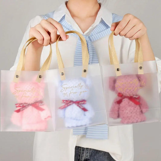 Coral Fleece Bear-Shaped Pineapple Handkerchief Towel - No Shedding, Soft Infants Bath Towel, Ideal Wedding Gift